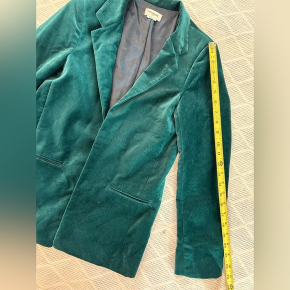 Zadig & Voltaire Women’s Volly Velour Blazer. Green size small. - Picture 10 of 12